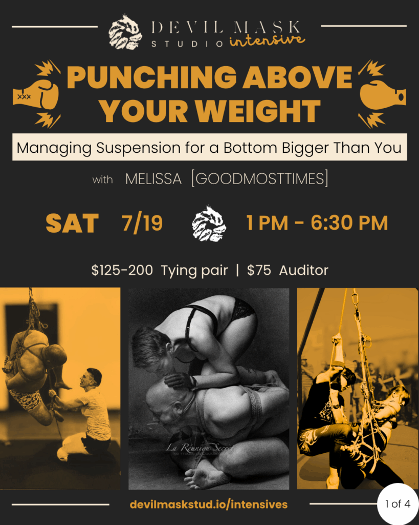 Punching Above Your Weight: Managing Suspension for a Bottom Bigger Than You