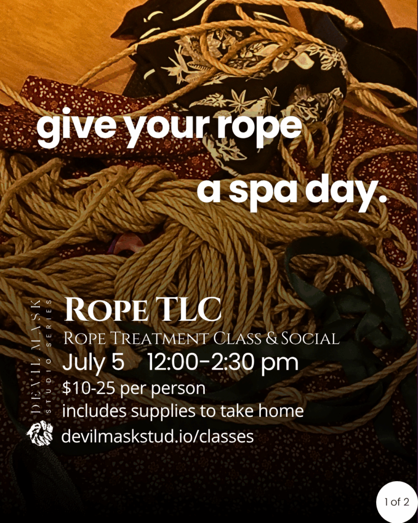 Rope TLC: A Spa Day for your Kit