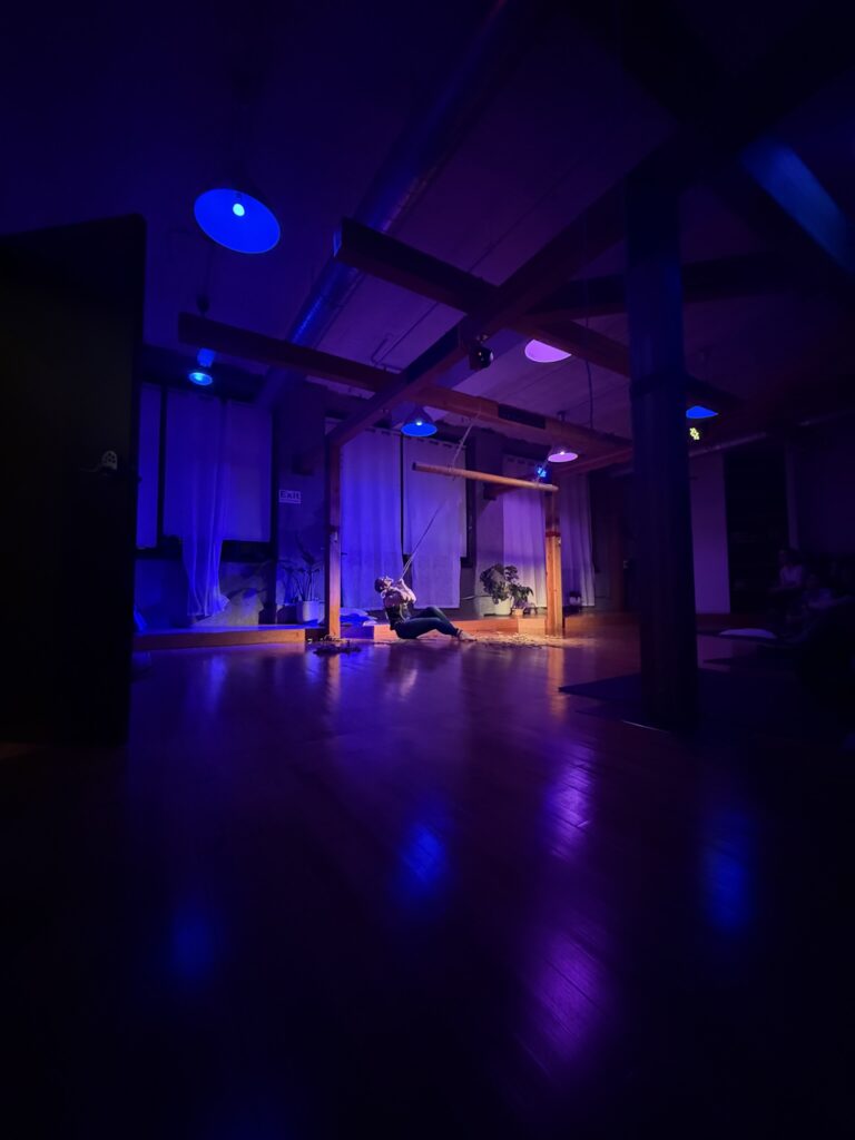 our spacious Downtown Los Angeles studio features customizable impact lighting perfect for dramatic performances